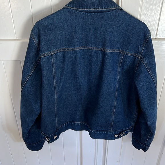 Ralph Lauren Denim Lined Jacket Size Large EUC - Picture 3 of 9